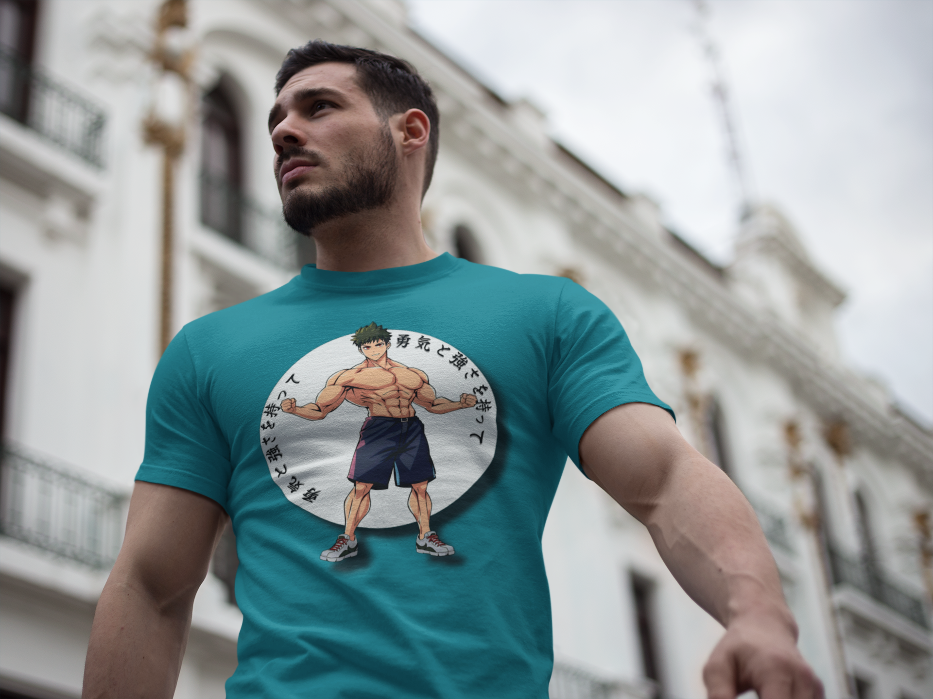 Herren- und Damen-Panku Premium Shirt, Unisex-Shirt in modern Design, aus weichem Stoff, von der Marke Banpuku