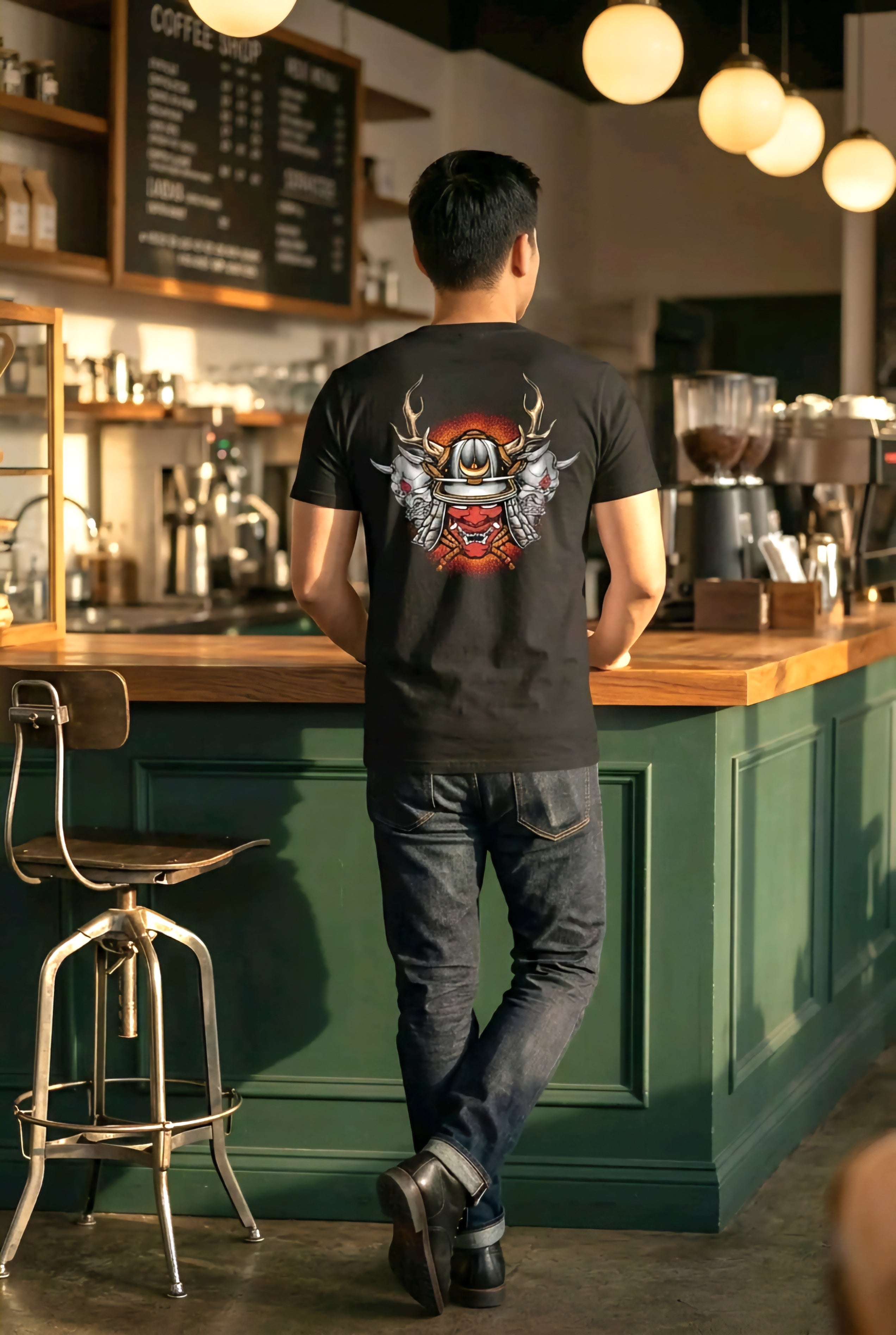Herren- und Damen-Unisex-Shirt von Banpuku, Masuka Premium Shirt in stilvollem Design, weiches Material, bequem und modern.