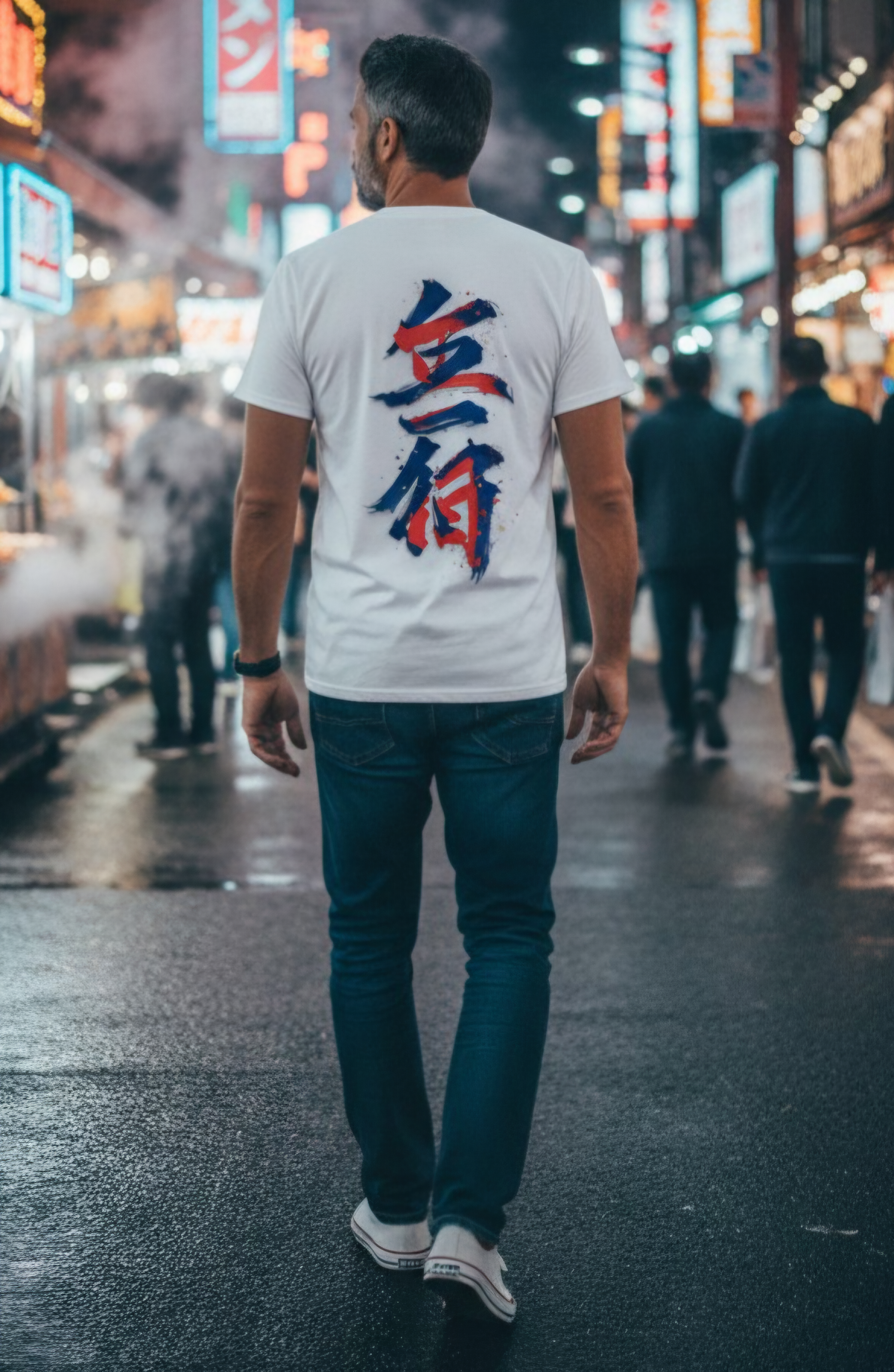 Unisex-Baumwollshirt von Banpuku mit modernem Design, bequem und stilvoll für Alltag und Freizeit.