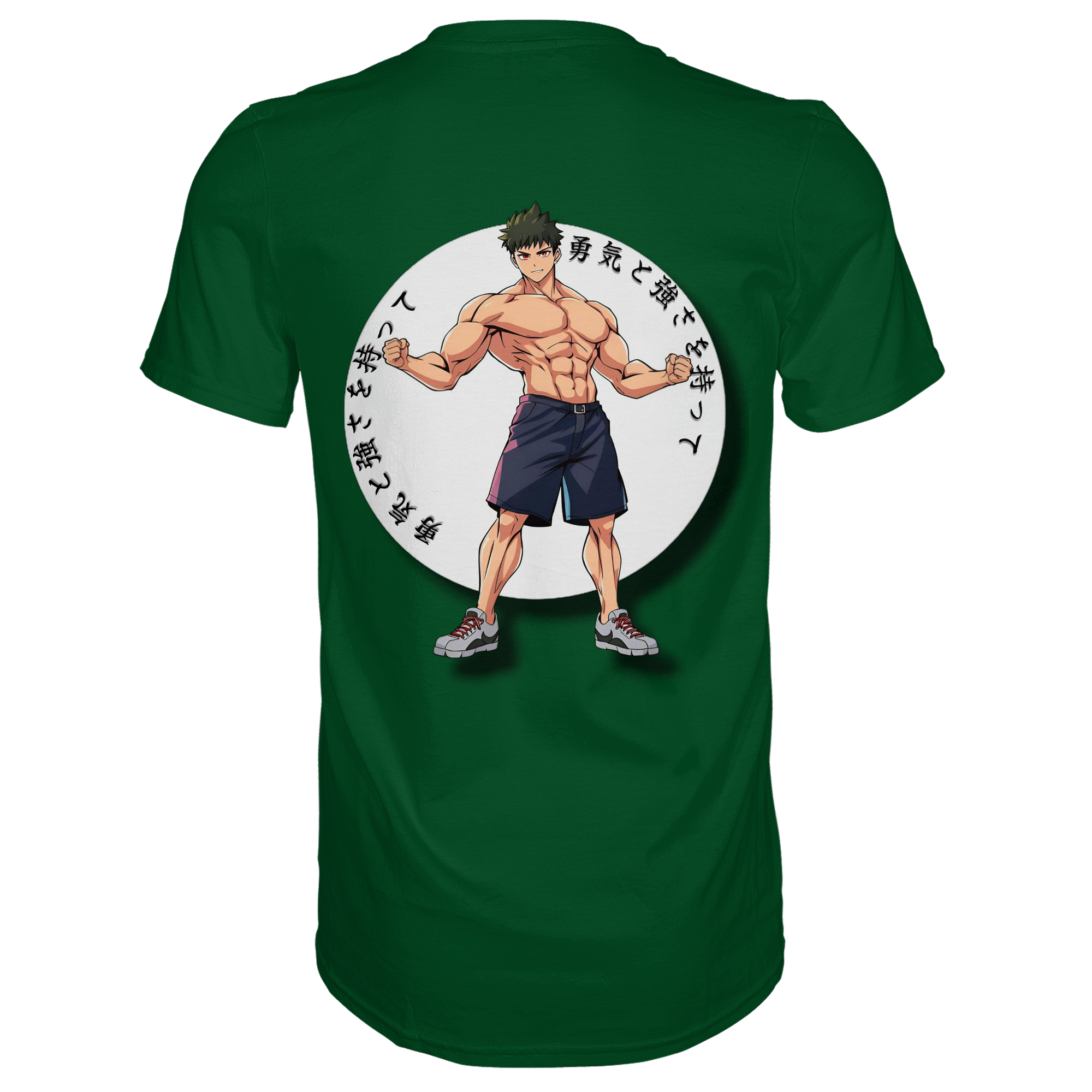 Panku - back logo - premium shirt