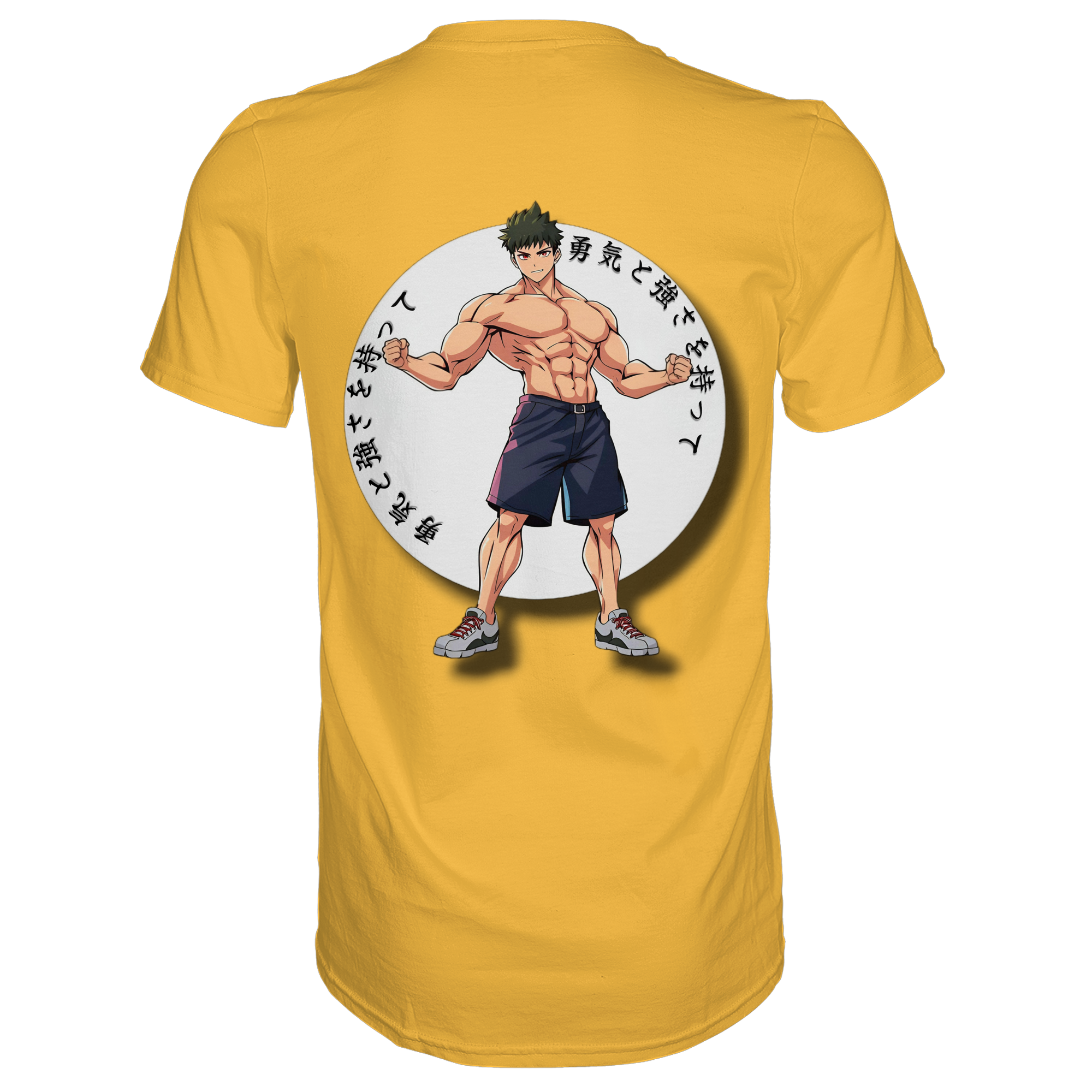 Panku - back logo - premium shirt