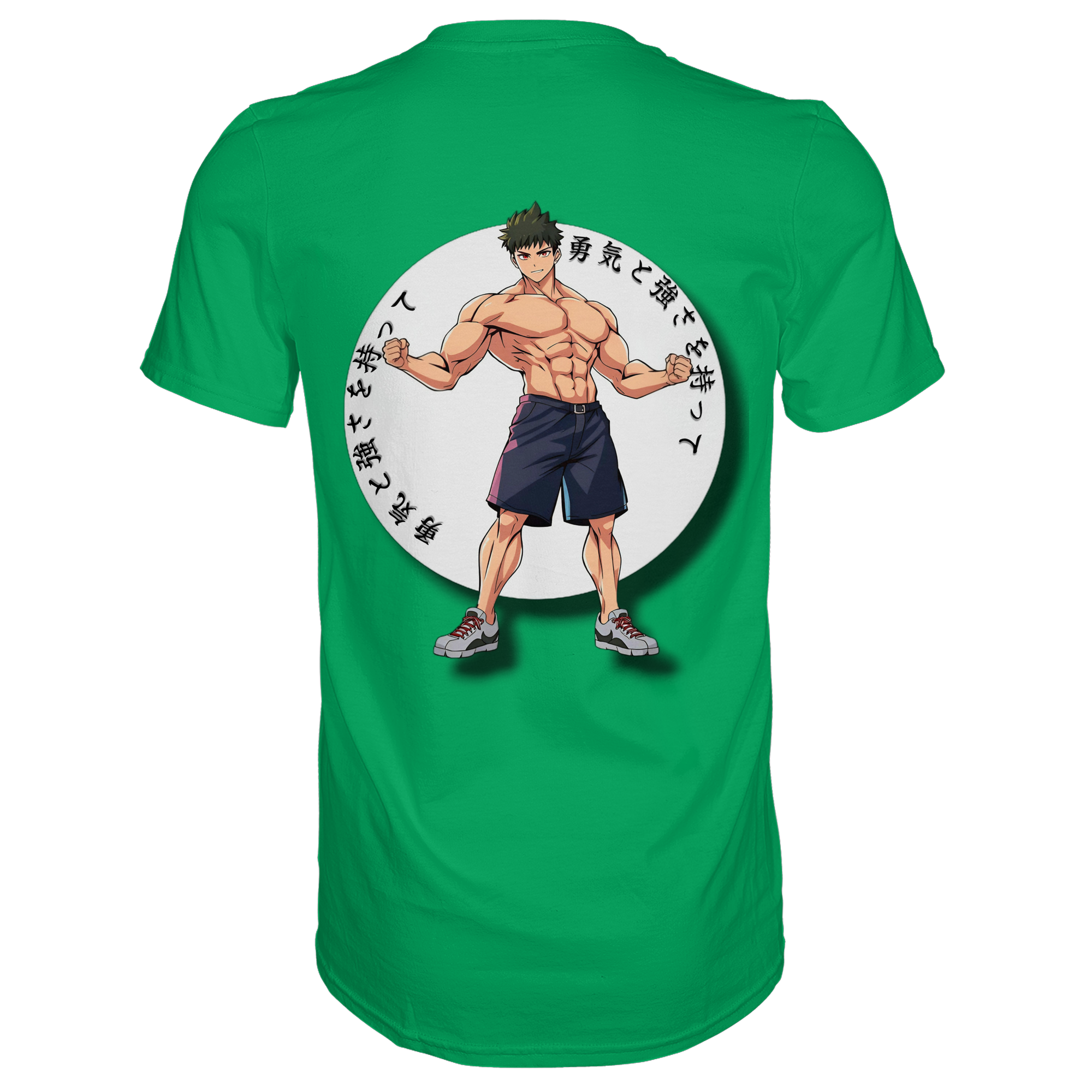 Panku - back logo - premium shirt