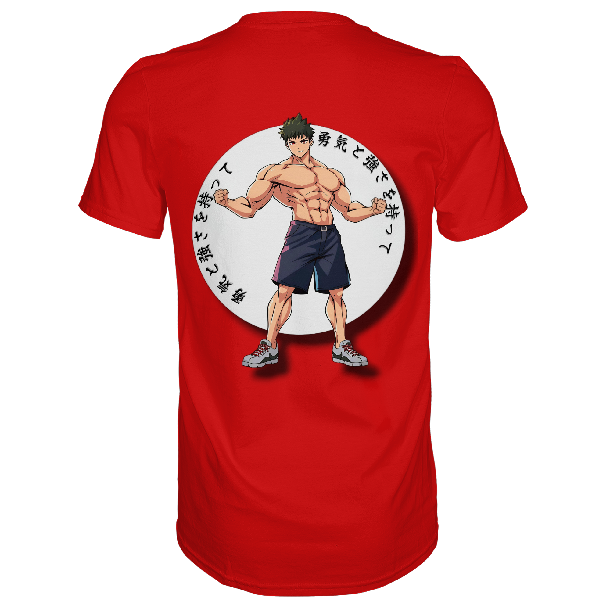 Panku - back logo - premium shirt