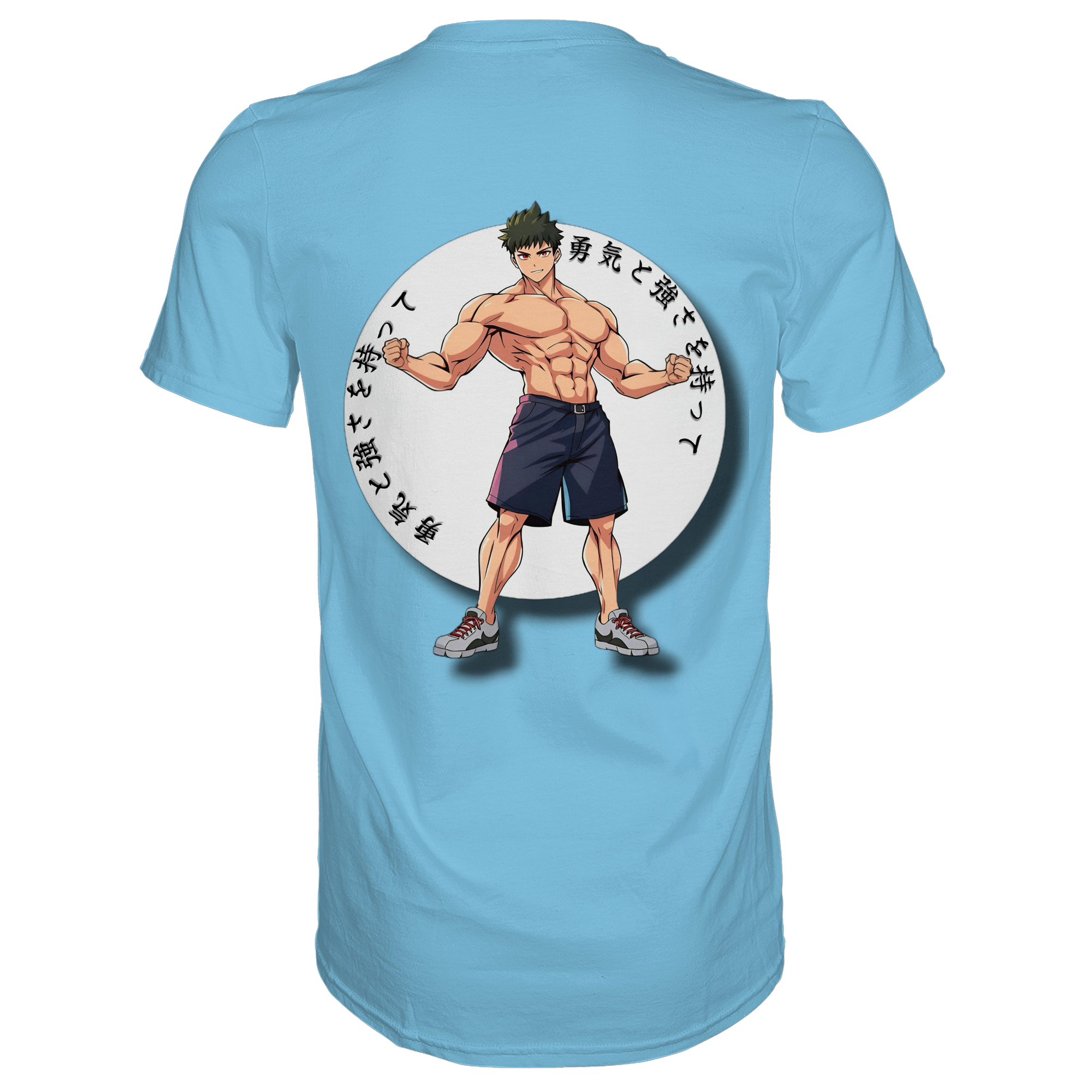 Panku - back logo - premium shirt