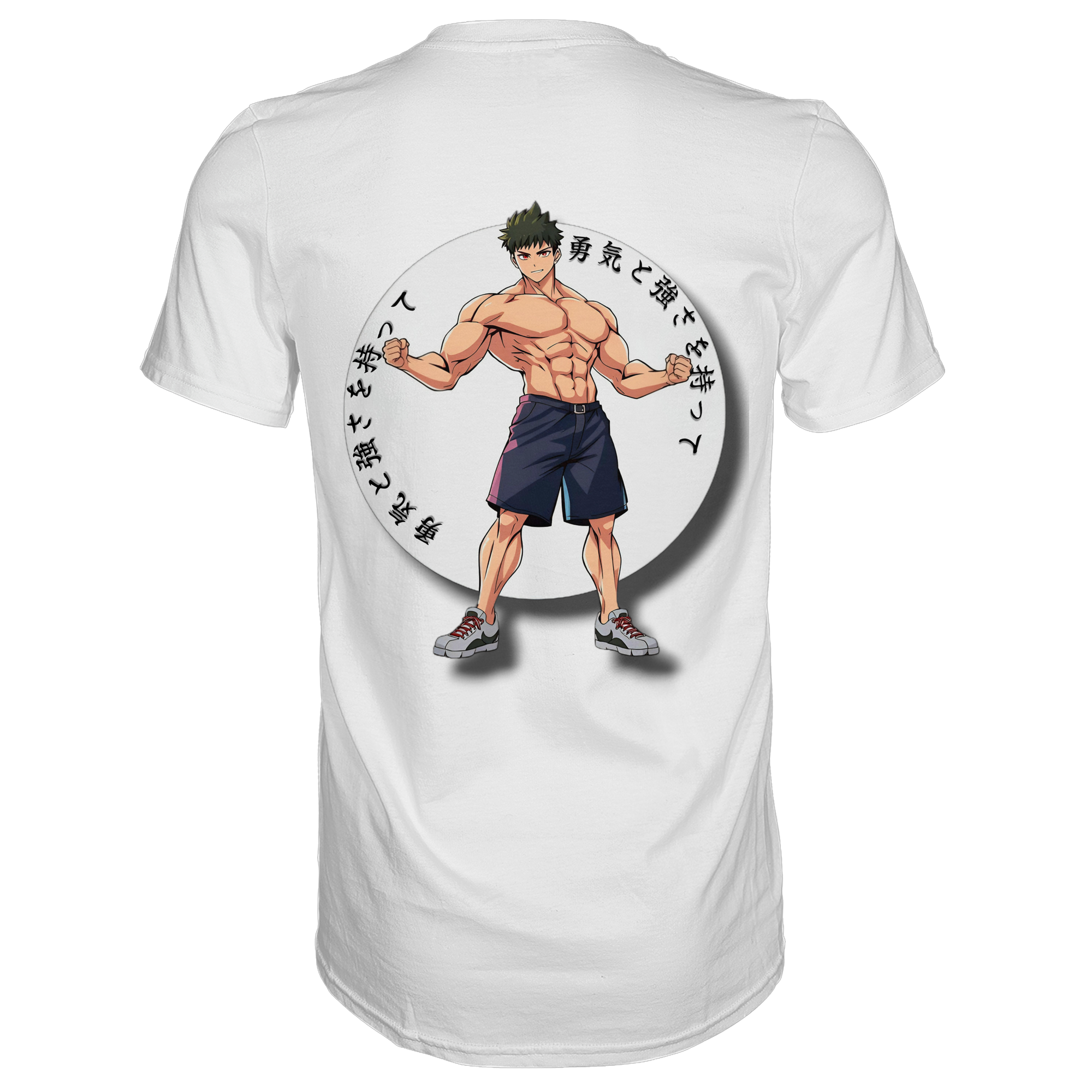 Panku - back logo - premium shirt